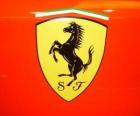 Феррари логотип, итальянский спортивный автомобиль бренда